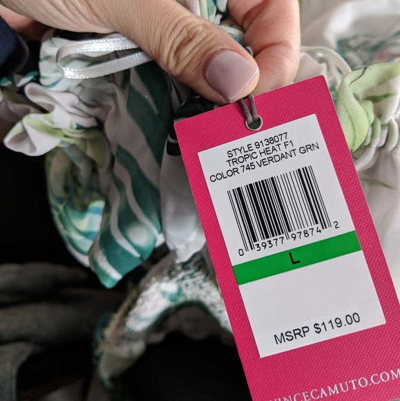 Vince camuto off shoulder top (m and L) - Picture 3 of 5